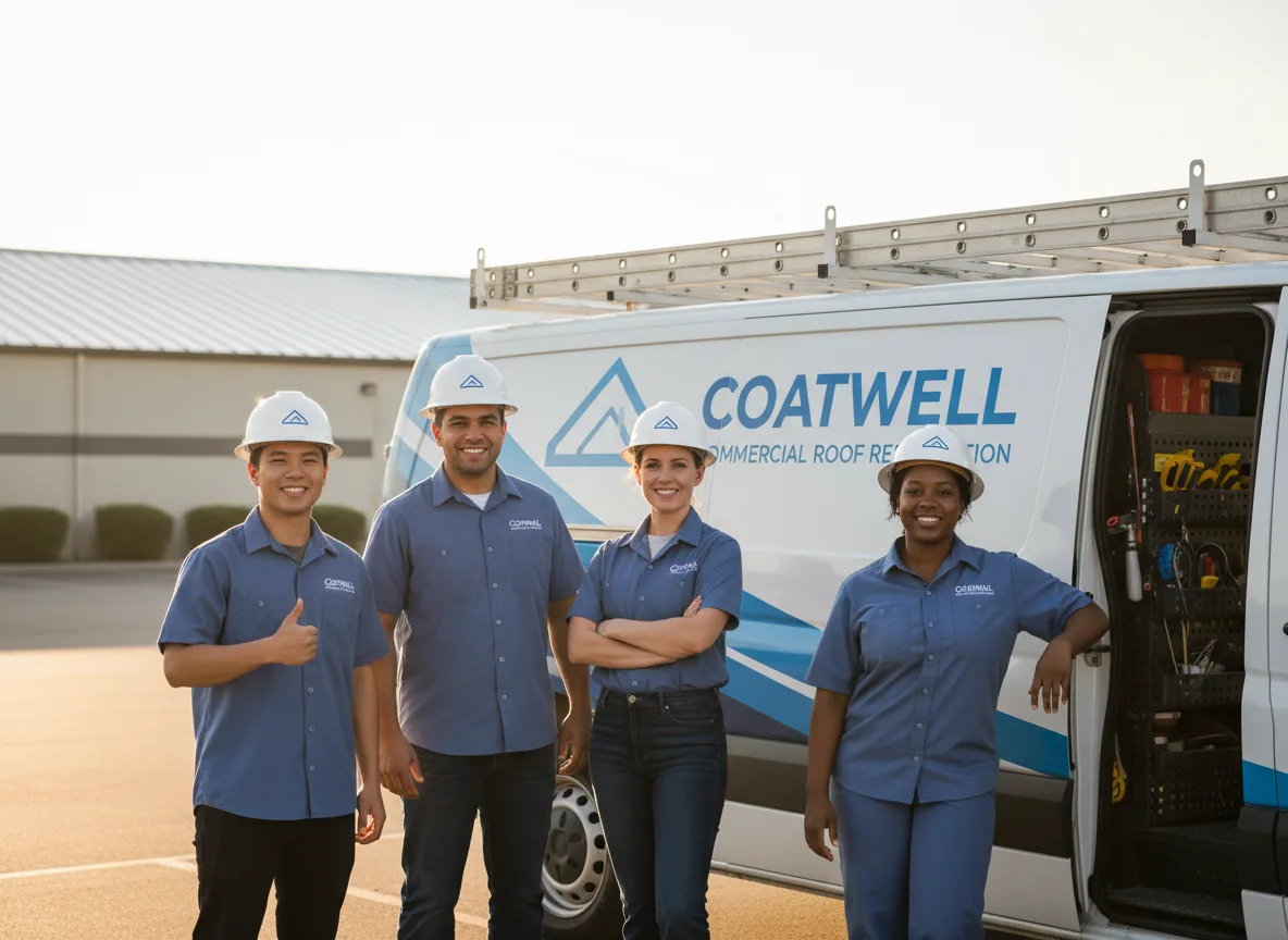 Commercial roof coating company in Watton, MI